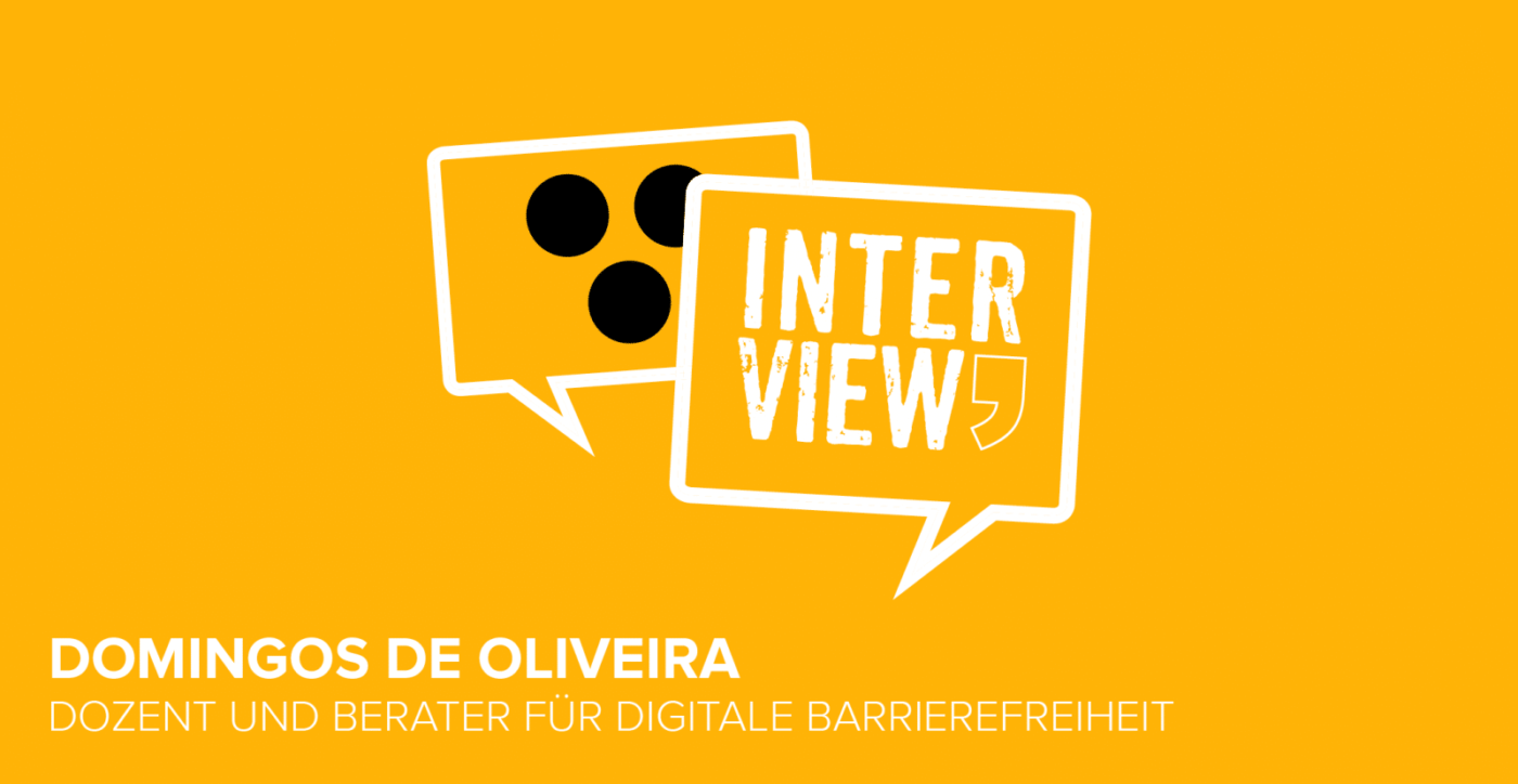 Headergrafik Interview mit Domingos de Oliveira