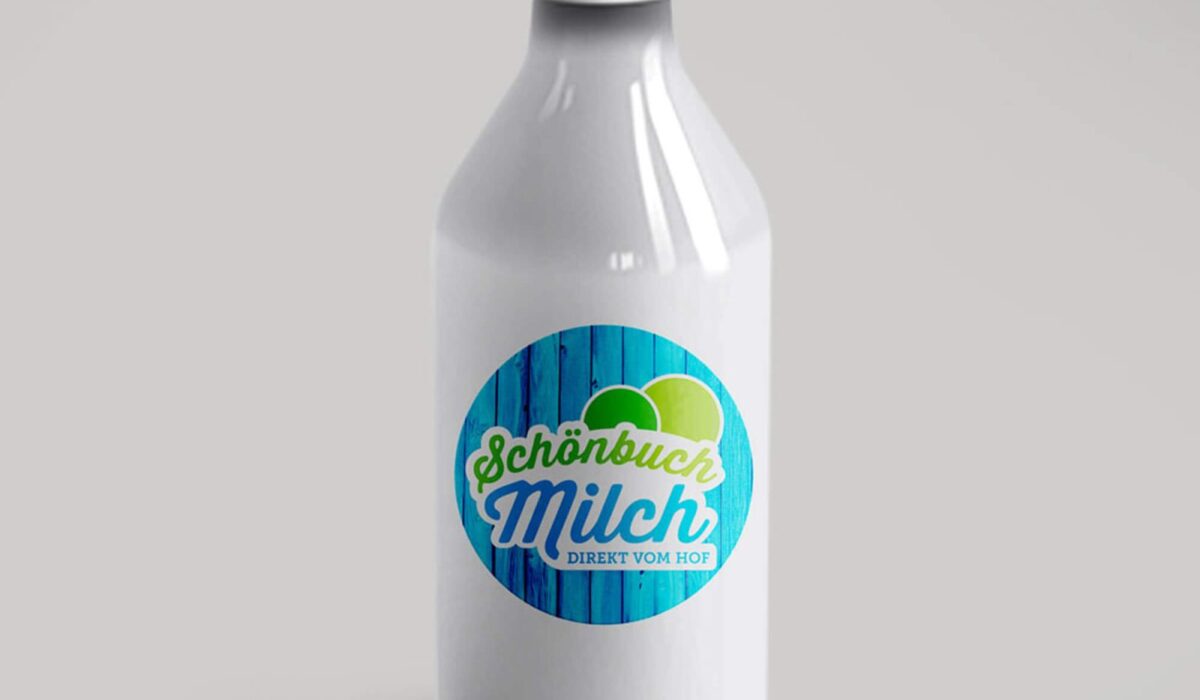Schönbuchmilch in Glasflasche